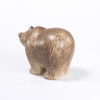 Lisa Larson, figurin, "Brunbjörn Maxi", K-Studion, Gustavsberg, signerad, höjd 18 cm