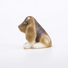 Lisa Larson, figurin, "Basset", K-Studion, signerad, höjd 10 cm