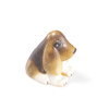 Lisa Larson, figurin, "Basset", K-Studion, signerad, höjd 10 cm