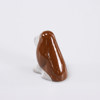 Lisa Larson, figurin, "Basset", Åhlens Stengods, höjd 9 cm
