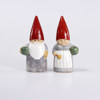 Lisa Larson, figuriner, 2 st, "Tomtefar och Tomtemor", K-Studion, höjd 19 cm