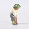 Lisa Larson, figurin, "Golfspelare", signerad, K-Studion, höjd 18 cm