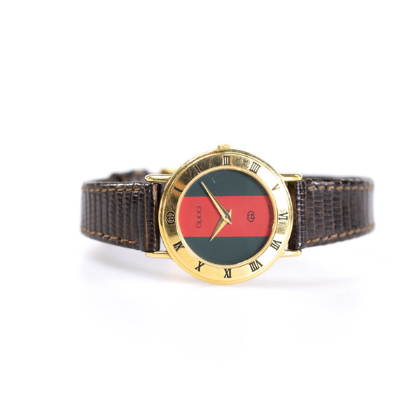 Gucci, 26 mm, 3000L, guldpläterad, 90-tal