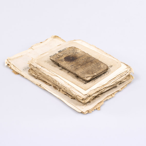 Äldre dokument, 1700-tal, bl a obduktionsprotokoll