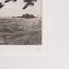 Oidentifierad konstnär, etsning, signerad, 35x33 cm