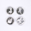 Samlarmynt, 4 st, Astrid Lindgren, silver