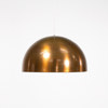 Taklampa, koppar, 60-tal, Ø 41 cm