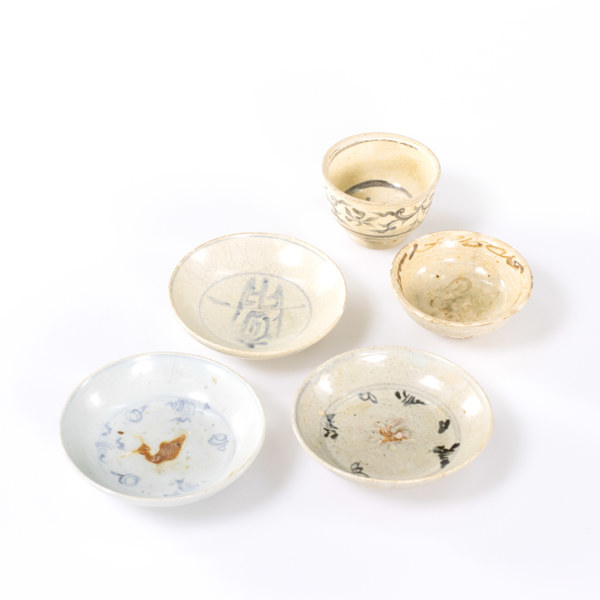 Fat, skålar, 5 st, största diameter 12,5 cm