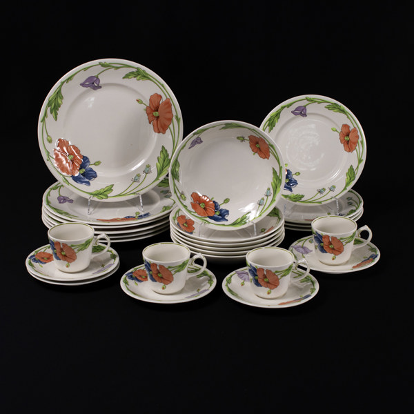 Servis, 24 delar, "Amapola", Villeroy & Boch