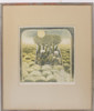 Helmtrud Nyström, litografi, signerad, numrerad HC II/XXX, 67 x 78 cm