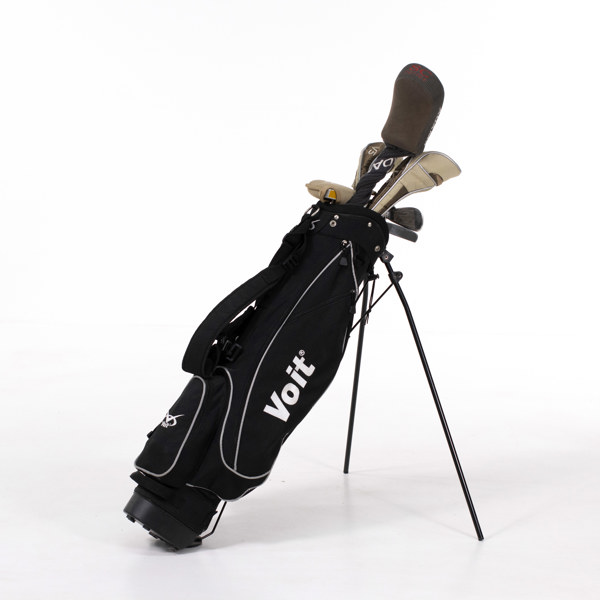 Golfset, 8 st klubbor och bag, Voit, Adams, m.fl.