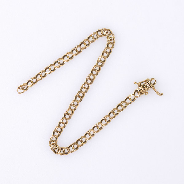 Armband, 18k guld, vikt 6,5 gram