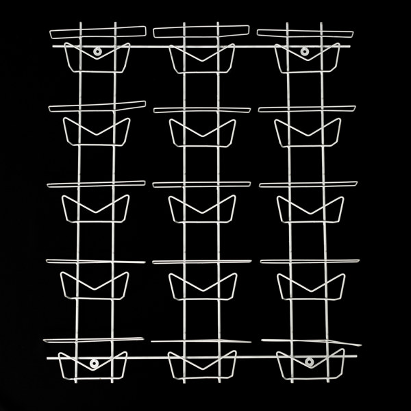 Tidningsställ, stringmodell, 75 x 90 cm