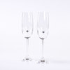 Champagneglas, ett par, "BMW", Thomas, Rosenthal Group, höjd 23,5 cm