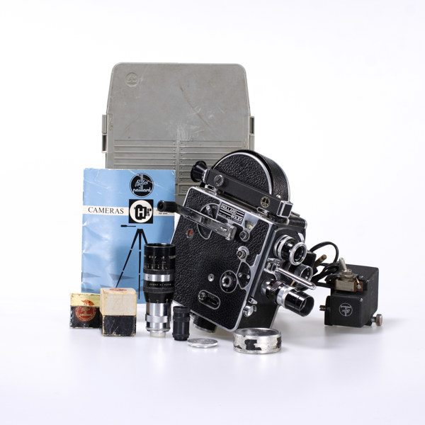 Videokamera, Paillard Bolex, H8 Reflex, 50-tal, Schweiz