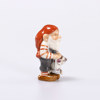 Figurin, tomte med lykta, 760, Royal Copenhagen, höjd 6,5 cm
