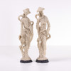 Orientaliska figuriner, konstmassa, höjd 50 cm