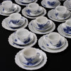 Kaffeservis, 45 delar, "Blå Blomst", Royal Copenhagen