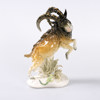 Figurin, stenbock, Karl Ens, Tyskland, höjd 31 cm
