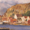 Hassan Björnström, olja på duk, signerad, 72x83 cm