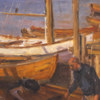 Hassan Björnström, olja på duk, signerad, 72x83 cm