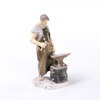 Axel Locher, figurin, smed, modell 2225, B&G, höjd 28,5 cm