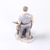 Axel Locher, figurin, smed, modell 2225, B&G, höjd 28,5 cm