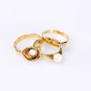 Ringar, 3 st, 18k guld, 10,1 gram