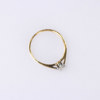 Ring, 20k guld/briljant, 1,8 gram
