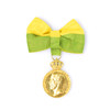 Medalj, Kungliga patriotiska sällskapet, 23k/18k guld
