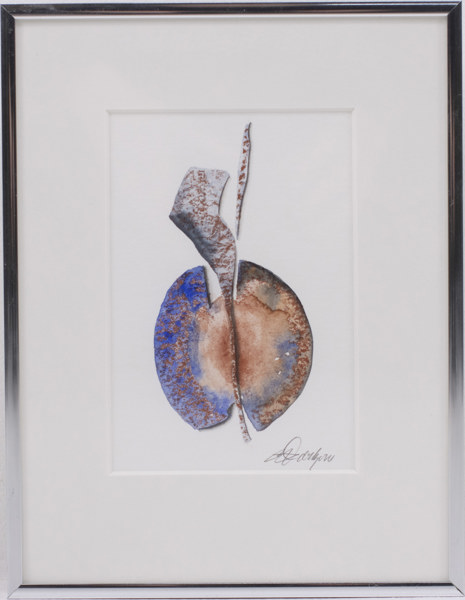 Eva-Lena Carlzon, akvarell, signerad, 20,5x26,5 cm