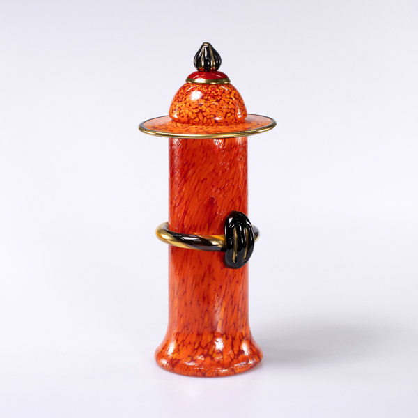 Monica Backström, skulptur, "Gobi", Kosta Boda, signerad, höjd 45 cm