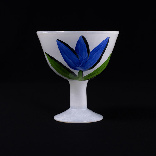 Ulrica Hydman-Vallien, skål, "Tulipa", Kosta Boda, höjd 19 cm