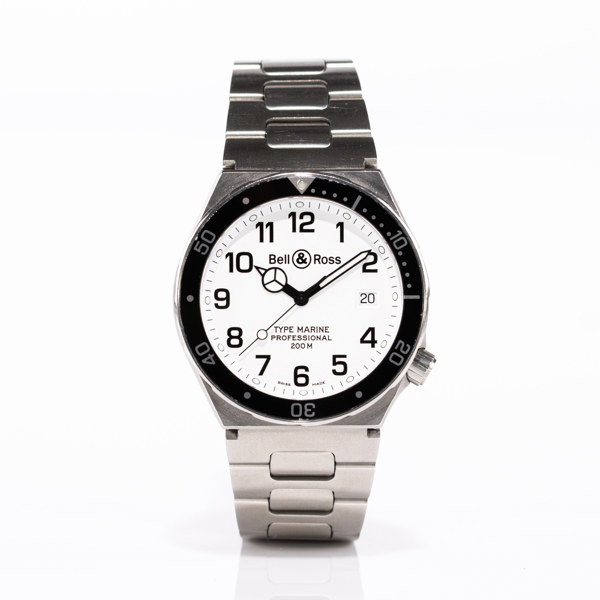 Bell & Ross, Type Marine, 39,5 mm, rostfritt stål, ca 2007