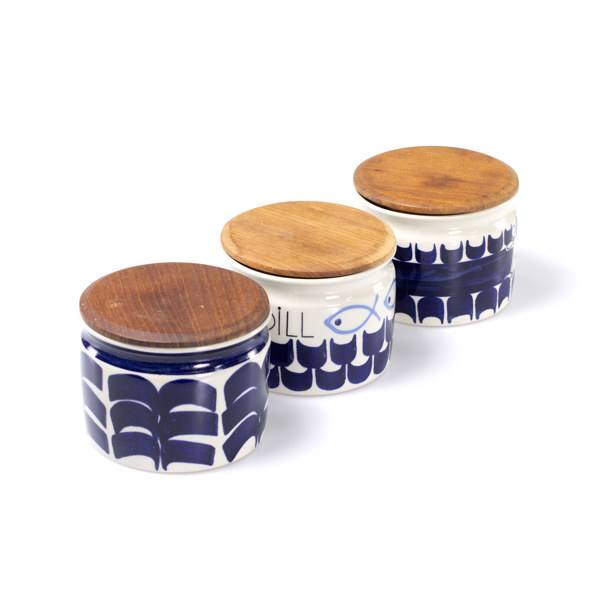 Marianne Westman, burkar, 3 st, Rörstrand