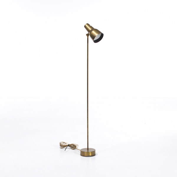 Golvlampa, mässing, Falkenbergs Belysning, höjd 112 cm