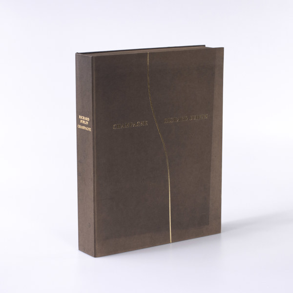 Richard Juhlin, inbunden bok, "En doft av champagne"