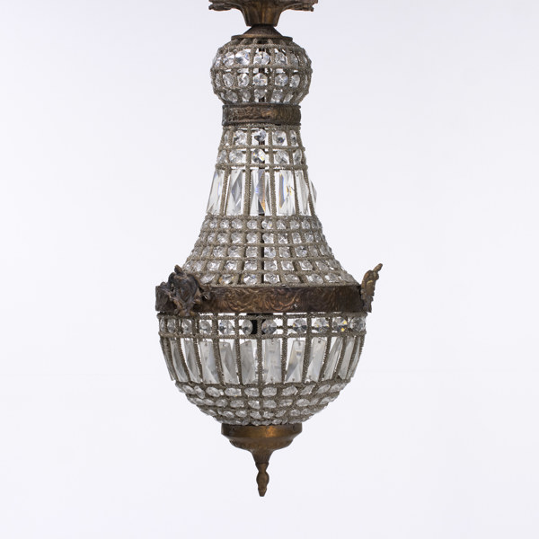 Ljuskrona, empirestil, 1900-tal, Ø 33 cm