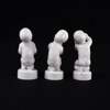 Figuriner, 3 st, porslin, B&G