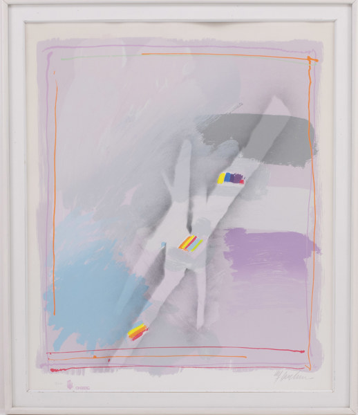 Ulf Onsberg, litografi, 72/200, signerad, 70x82 cm