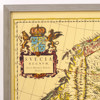 Äldre karta, "Svecia Regnum", 50x46 cm