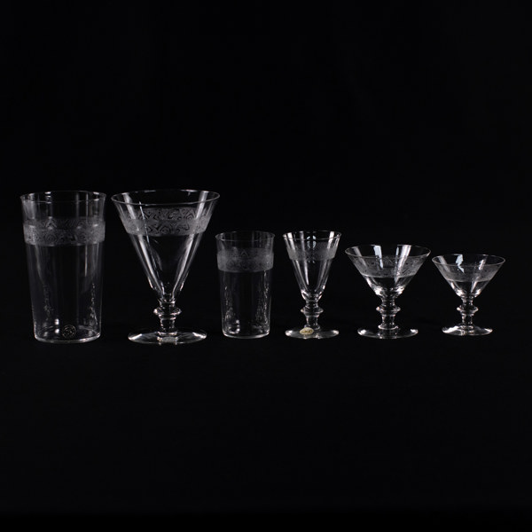 Glasservis, 61 delar, Kosta