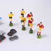 Småbilar, fotbollsfigurer, bl a Märklin, längsta 12 cm