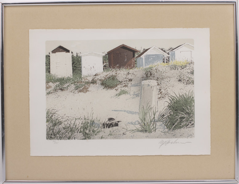 Ulf Onsberg, litografi, signerad, numrerad 84/125, 80 x 63 cm