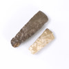 Stenåldersredskap, 2 st, längsta 16,5 cm