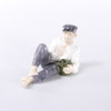 Figurin, Dräng, 865, Royal Copenhagen, längd 20,5 cm