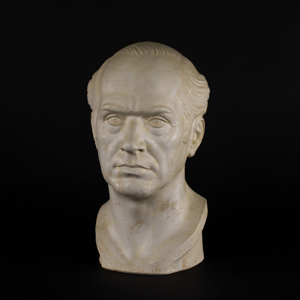 Olof Ahlberg, skulptur, gips, signerad, höjd 42 cm