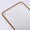 Spegel, teak, 97 x 45 cm