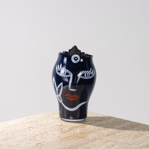 Ulrica Hydman-Vallien, vas, "Open Minds", Kosta Boda, höjd 24 cm