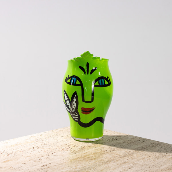 Ulrica Hydman-Vallien, vas, "Open Minds", Kosta Boda, höjd 24 cm
